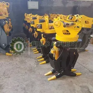 Excavator Orange-Peel Grapple
