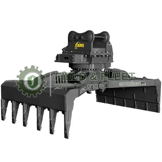 Excavator Rotating Mat Grapple